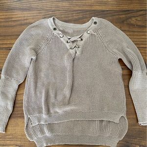 Brown Knit Sweater